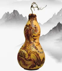 津派彩烙画:火针下的绝美“刺绣”1
