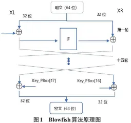 Blowfish加密算法的雪崩效应研究