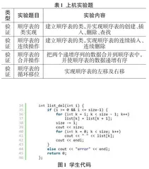 基于应用型人才培养的数据结构与算法实验教学改革