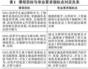 基于OBE理念的操作系统原理课程教学改革实践探析