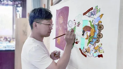 霍庆有:呕心沥血抢救杨柳青年画3