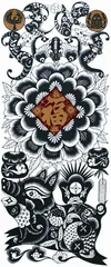高密剪纸:中国剪纸百花园中的一朵奇葩3
