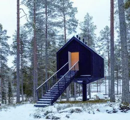 在自然中放空的避世小屋1