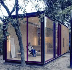 在自然中放空的避世小屋2