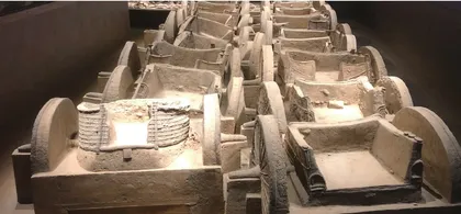 赵卿墓车马坑:2500年前的奢华地下军团1