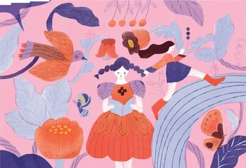 拥抱世界的小城女孩