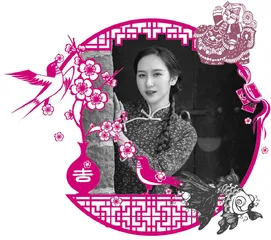 窗花姑娘