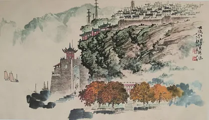 周中孚的黄河国画与国家形象的建构