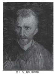 凡·高与张大千自画像作品的艺术对比