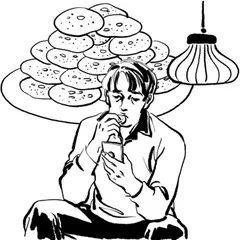 素 饼