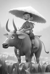放牛的少年