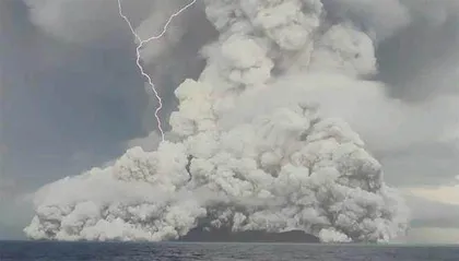 汤加火山喷发被确认为“最大爆炸”