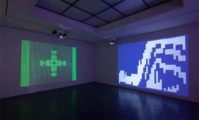 史丹·万德比克:用光影艺术组成的“小宇宙”1
