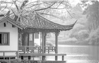 细雨湿流光 