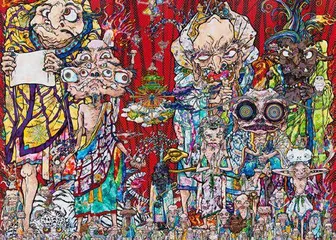 村上隆:魔性笑花脸簇拥的潮玩王国 2
