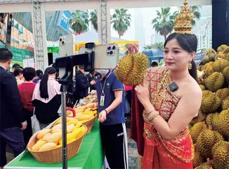 中老铁路开通,“榴莲自由”来了1