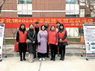地方动态：泾阳县文化馆开展“学雷锋文明实践非遗进校园”活动