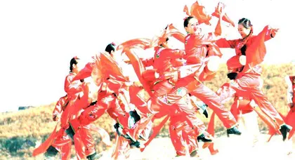 安塞腰鼓在创新发展中助力乡村振兴0