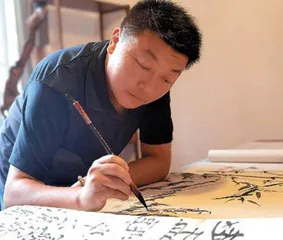 吕龙中国画作品欣赏
