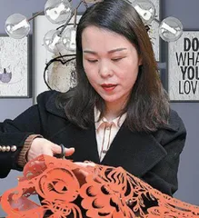 王颖剪纸作品欣赏