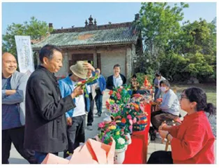 韩城市文化馆：韩城举办“体验非遗 乐享五一”非遗展示体验活动0