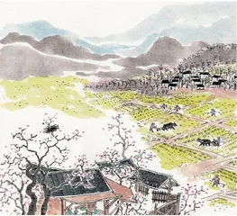 山村鸡鸣