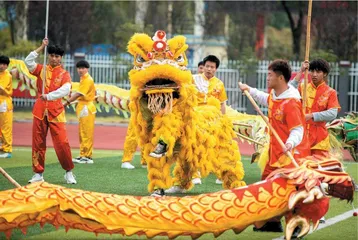 龙狮文化在校园文化建设中的应用 