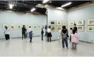 2022年西安市优秀书法少年和书法少年书法作品展拉开帷幕！