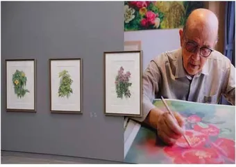 “中国植物画第一人”曾孝濂:画与相5