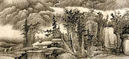 龚贤，从白到黑