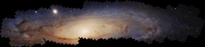 4.17 亿像素的仙女座星系巨幅全景图