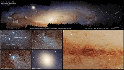4.17 亿像素的仙女座星系巨幅全景图1