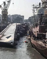 印度军舰国产化,磕磕绊绊终有成4