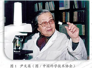 一生钻研 “雕虫小技”的尹文英