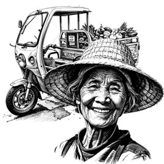母亲的三轮车