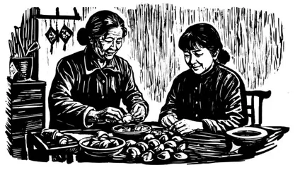 回娘家过年
