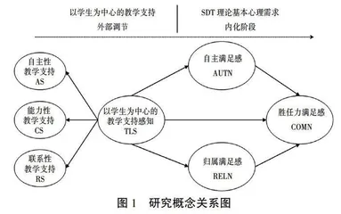 自我决定动机理论视角下教学改革促进本科生学习动机路径评估