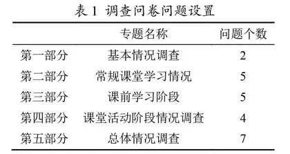 油气储运工程专业英语采用翻转课堂教学的成效调查分析