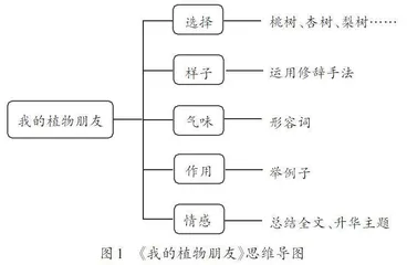 谈语文教学中思维导图的运用策略