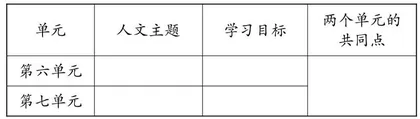 巧用学习单，优化对比阅读教学