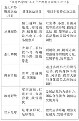 “体育巴学园”:指向幼儿体能增长的野趣运动探索1