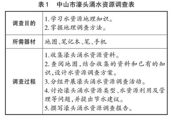 基于地理实践力培养的地理实验教学探究