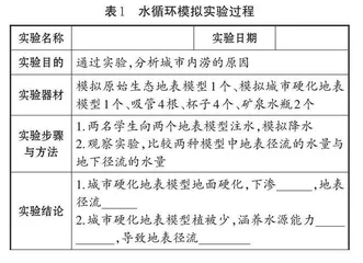 浅析实验教学法对高中生地理思维的培养 