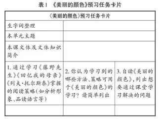 基于核心素养的自读课文教学路径探究  