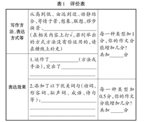 借助随文写作 提高写作素养