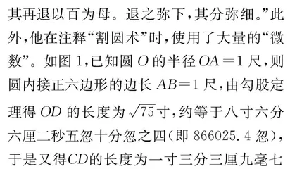中华优秀传统数学文化融入数学教学的若干路径