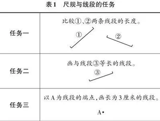 小学阶段“尺规作图”教学路径的设计与实践
