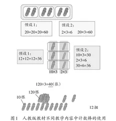 计数棒：算理与算法有效融合的实践研究 
