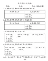 借助数学阅读培养学生问题意识的实践与思考 