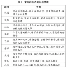 能动学习视域下课堂问题情境的设计